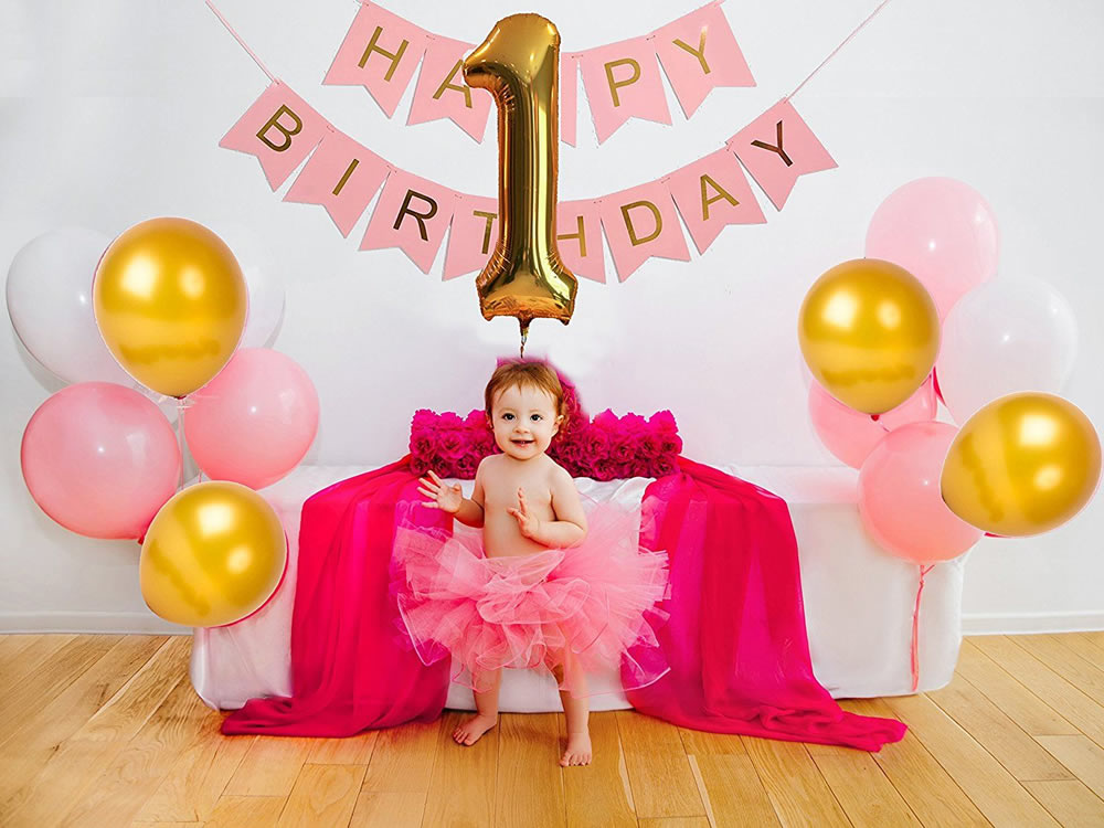Шары на день рождения девочке 1 годик фото