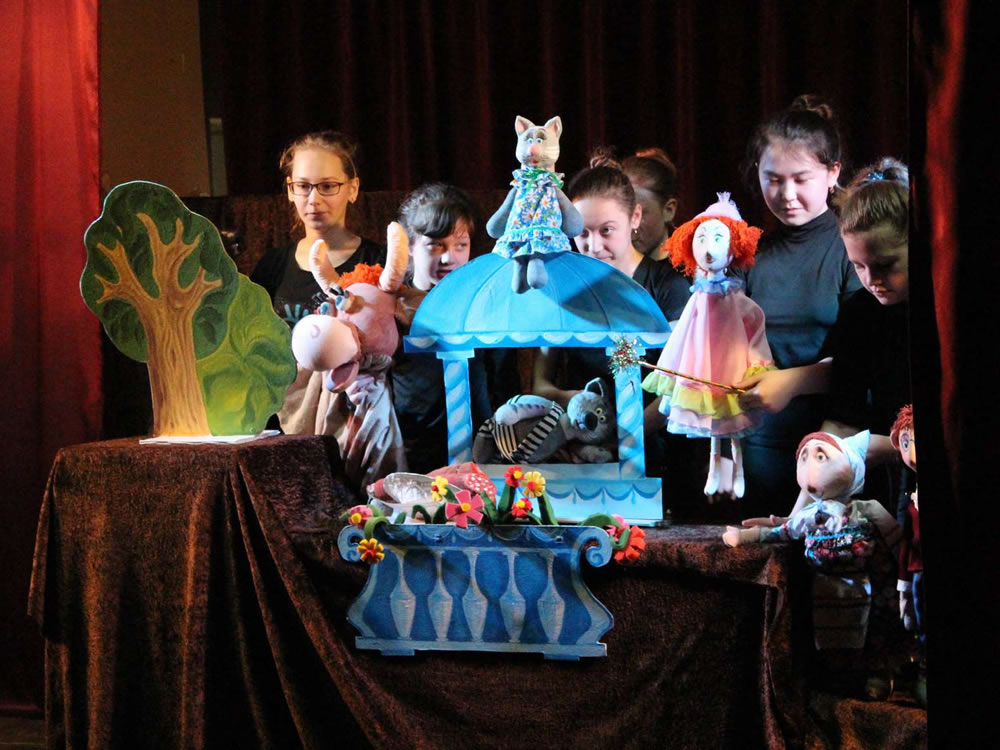 Кукольный театр фото для детей